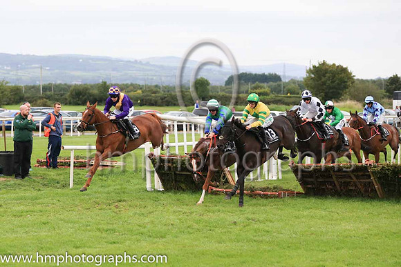 10th Balinaboola Steel and Rachael Blackmore ( 13 , yellow, emerald green diamond ) Trainer - G J Power , Owner - S Tobin