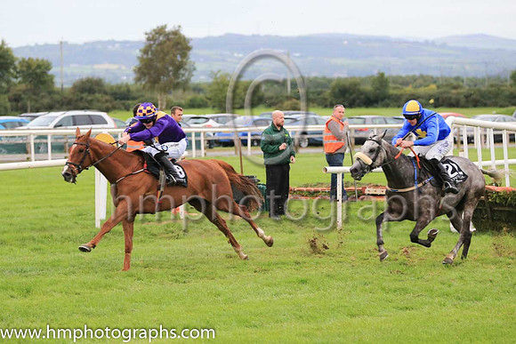 04th Persian Wind and L P Dempsey ( 18 , purple, yellow sash ) Trainer - J P Dempsey , Owner - Robert Honner