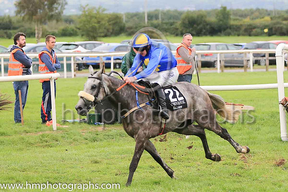 03rd Racing Stripes and Reserve 2 ( 22 , royal blue, yellow cross ) Trainer - Peter Fahey , Owner - J A Stewart