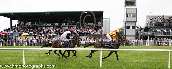 10th Amadeus and J B Kane 5 ( 1 , yellow, red cross hoops ) Trainer - G P Cromwell , Owner - Killian McDonnell
