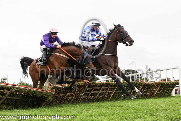 01st Red Pearl and D N Russell ( 1 , purple, pink hoop ) Trainer - S Ryan , Owner - Basil Holian  Exors of the Late Richard Maher  David G O?Sullivan