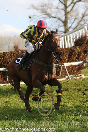 02 Gem And I and J P McKeown - - 02nd (5 ,red  white  yelow stripes ) Trainer - Michael Rice