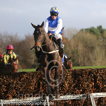 02 Gem And I and J P McKeown - - 02nd (5 ,red  white  yelow stripes ) Trainer - Michael Rice