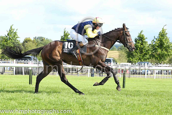 05th No Mor Isolation and P.J. Carberry (10 ,blue, yellow diamond ), Trainer:S.R.B. Crawford , Owner:Mrs P Sloan