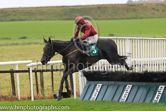 01st He's No Molly and J M Moore ( 3 , cerise ) Trainer - N Meade , Owner - Mrs Patricia Hunt
