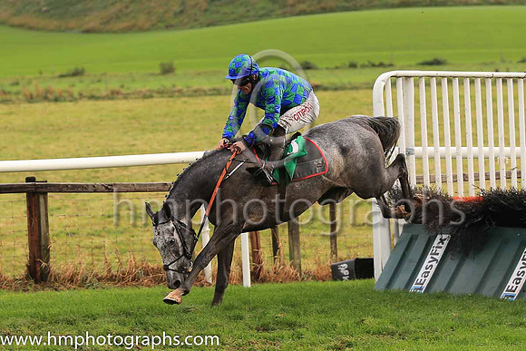 01st Silver Star and D N Russell ( 3 , royal blue and emerald green check ) Trainer - G Elliott , Owner - Royal?s  Blue Syndicate