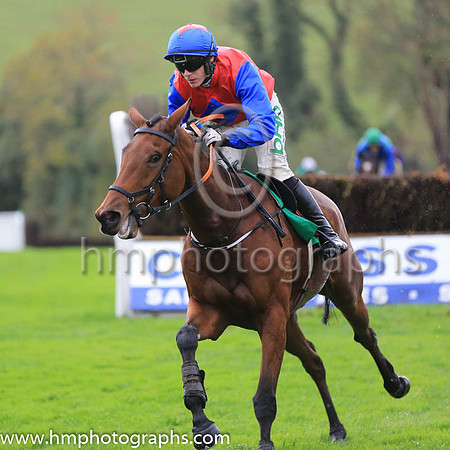01st Moonball and A E Lynch ( 10 , red, royal blue diamond ) Trainer - G P Cromwell , Owner - JRM Racing Syndicate