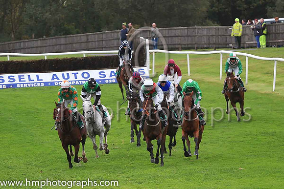 01st Ballyfinboy and D J Mullins ( 4 , maroon, white panel ) Trainer - J R Finn , Owner - J R Finn