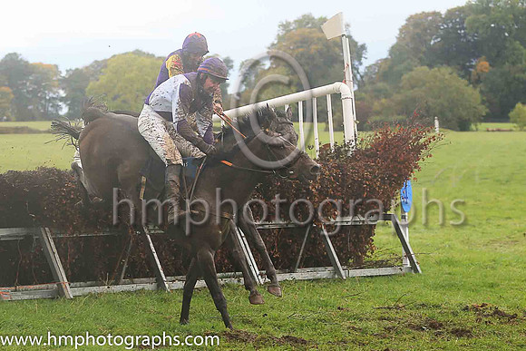01st KINGSTON COLLEGE and B O'Neill ( 7 , PURPLE,red star; yellow sleeves,red stars; purple cap,red star ) Trainer: Colin Bowe,, Owner : S. Shanahan