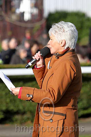 Pamela Ballentine addressing the crowd at Down Royal - FT8E8018-e2