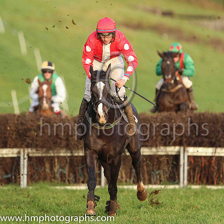 01st COASTAL TIEP (FR) and B G Crawford ( 10 , RED,white stripe; red sleeves,white spots; red cap ) Trainer: S.R.B. Crawford , Owner : Syndicate Jetmac