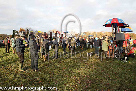 The betting ring at Loughanmore Point to Point