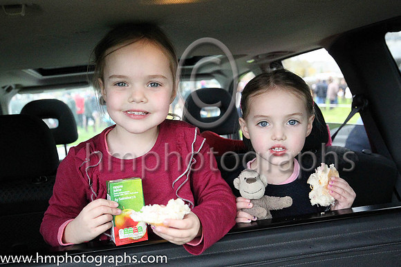 Picnic time at the Lounghanmore Point to Point for Emma Jane and Annie Crawford