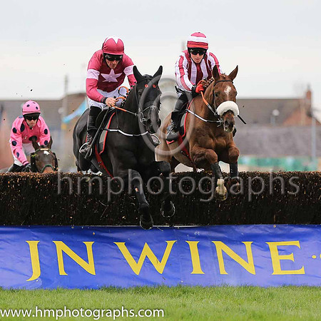 01st Delta Work and D N Russell ( 3 , maroon, white star ) Trainer - G Elliott , Owner - Gigginstown House Stud
