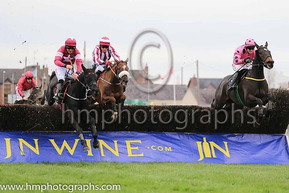 01st Delta Work and D N Russell ( 3 , maroon, white star ) Trainer - G Elliott , Owner - Gigginstown House Stud