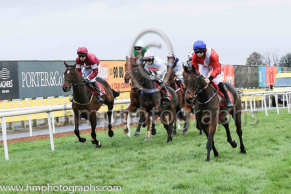 01st Malone Road and Mr J J Codd ( 7 , Red, white sash ) Trainer - G Elliott , Owner - Cheveley Park Stud