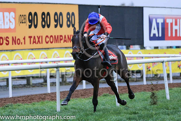 01st Malone Road and Mr J J Codd ( 7 , Red, white sash ) Trainer - G Elliott , Owner - Cheveley Park Stud