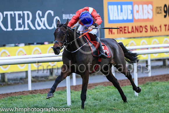 01st Malone Road and Mr J J Codd ( 7 , Red, white sash ) Trainer - G Elliott , Owner - Cheveley Park Stud