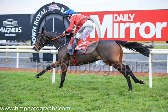01st Malone Road and Mr J J Codd ( 7 , Red, white sash ) Trainer - G Elliott , Owner - Cheveley Park Stud