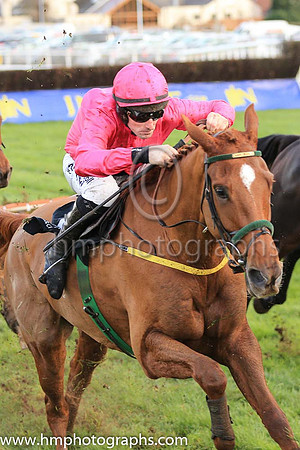 01st Brace Yourself and S W Flanagan ( 4 , cerise ) Trainer - N Meade , Owner - Mrs Patricia Hunt