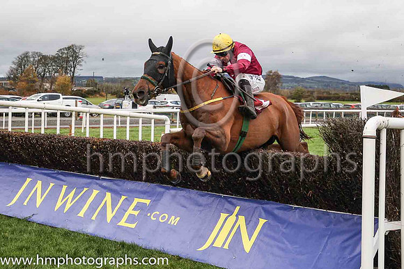 01st Road To Respect and S W Flanagan ( 4 , maroon, white star ) Trainer - N Meade , Owner - Gigginstown House Stud