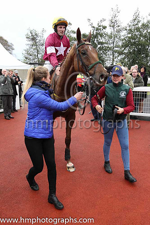 01st Road To Respect and S W Flanagan ( 4 , maroon, white star ) Trainer - N Meade , Owner - Gigginstown House Stud