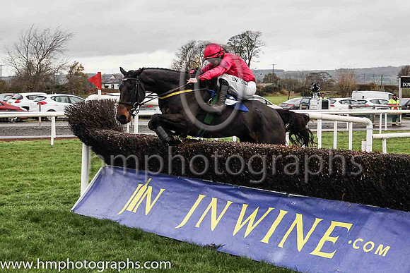 01st Snow Falcon and S W Flanagan ( 6 , cerise ) Trainer - N Meade , Owner - Mrs Patricia Hunt