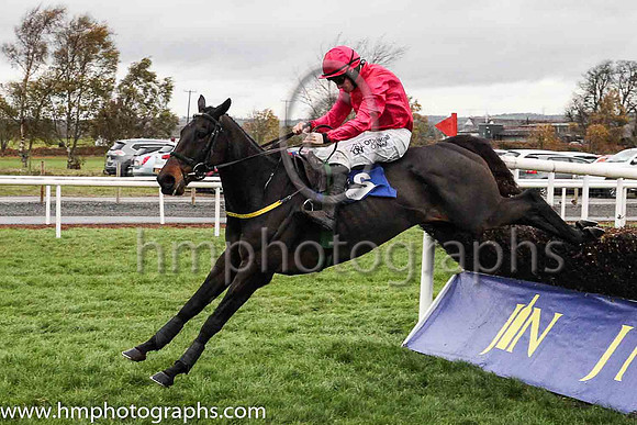 01st Snow Falcon and S W Flanagan ( 6 , cerise ) Trainer - N Meade , Owner - Mrs Patricia Hunt