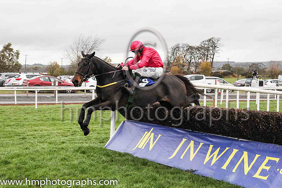01st Snow Falcon and S W Flanagan ( 6 , cerise ) Trainer - N Meade , Owner - Mrs Patricia Hunt