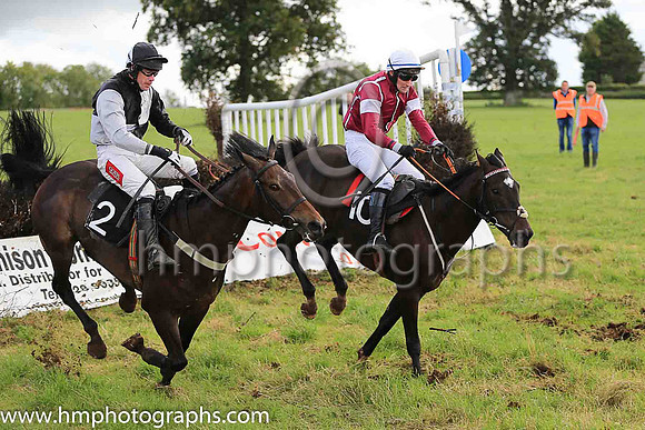 01st PRAIRIENATIVE and Derek O'Connor ( 2 ,black and white qtrd ) Trainer: Colin S. McKeever,, Owner : W.W. Dennison