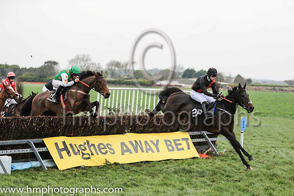 01st ALLBARONE and R James ( 22 , EMERALD GREEN,orange spots; white sleeves,orange spots; emerald green cap ) Trainer: Donnchadh Doyle , Owner : Syndicate Monbeg