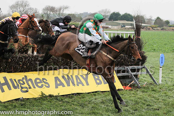 01st ALLBARONE and R James ( 22 , EMERALD GREEN,orange spots; white sleeves,orange spots; emerald green cap ) Trainer: Donnchadh Doyle , Owner : Syndicate Monbeg