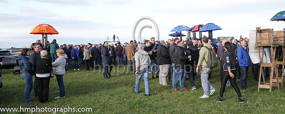 Spectators at the Route Point to Point at Portrush