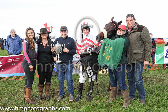 01st MR BOSS MAN and L McGuinness ( 6 , WHITE,red chevrons; white sleeves,red chevrons; white  red striped cap ) Trainer: Nigel Slevin , Owner : Slevin, Camillus
