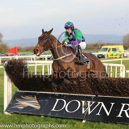 05th Hugo 'n Taz and E O?Connell 5 ( 5 , purple and emerald green check ) Trainer - Denis Hogan , Owner - Liam Kerrigan