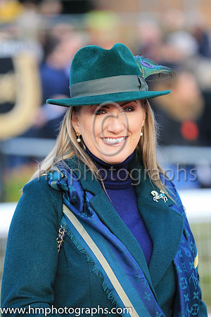 Mrs Noel Meade in the parade ring at Down Royal on Boxing Day 2018