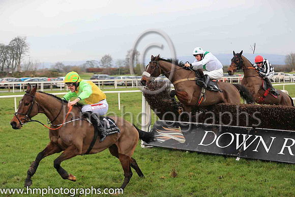 02nd Lisclogher Lad and B Browne 5 ( 1 , white, emerald green sash ) Trainer - P W Flynn , Owner - Donagh McDonnell  Miss C Howes