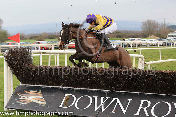 05th Canadian Steel and C J Orr 5 ( 10 , yellow and purple chevrons ) Trainer - N C Kelly , Owner - Mrs Shauna Kelly