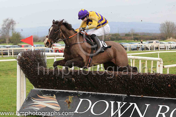 05th Canadian Steel and C J Orr 5 ( 10 , yellow and purple chevrons ) Trainer - N C Kelly , Owner - Mrs Shauna Kelly