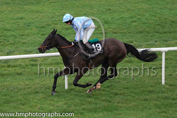 01st Sinoria and D Robinson 3 ( 19 , light blue, white spots ) Trainer - H De Bromhead , Owner - Kenneth Alexander