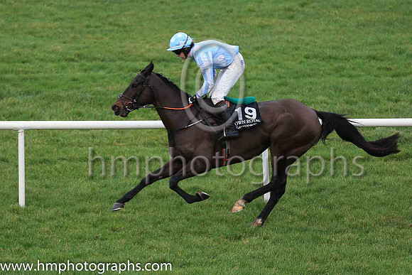 01st Sinoria and D Robinson 3 ( 19 , light blue, white spots ) Trainer - H De Bromhead , Owner - Kenneth Alexander