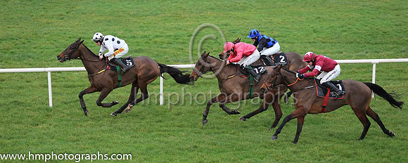 03rd Trappist Monk and A W Short 3 ( 12 , cerise ) Trainer - N Meade , Owner - Mrs Patricia Hunt