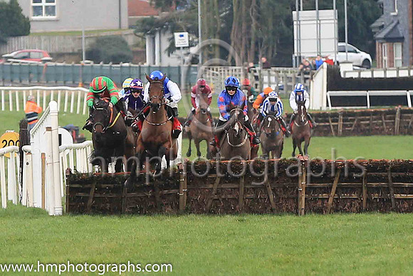 01st Presented Well and D Robinson 3 ( 7 , royal blue, white hoop ) Trainer - H De Bromhead , Owner - Bellamy Syndicate