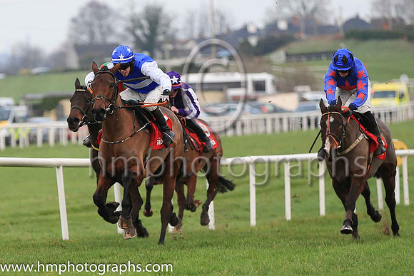 01st Presented Well and D Robinson 3 ( 7 , royal blue, white hoop ) Trainer - H De Bromhead , Owner - Bellamy Syndicate