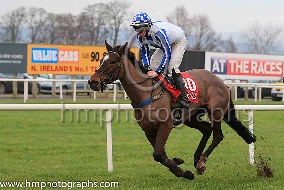 06th Retrace and P E Corbett 3 ( 10 , white, roual blue panel ) Trainer - S R B Crawford , Owner - R T J Wilson