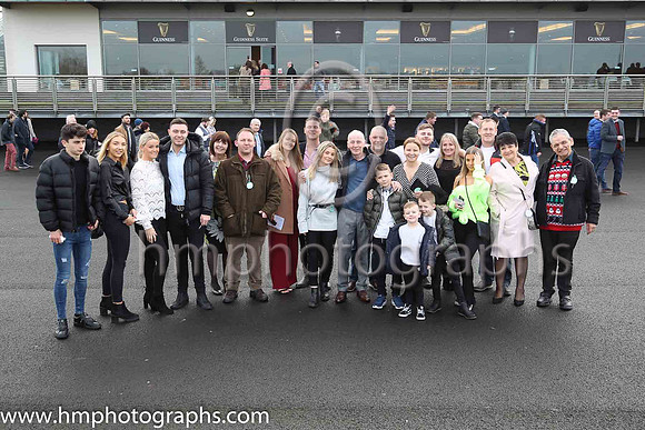 Christmas gathering ofthe family of Marc McCrane, General manager at the Ramada Encore Belfast. Family members have travelled from from Exeter, Torquay, Manchester and Belfast.