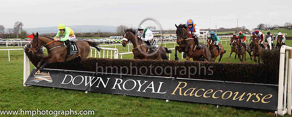 01st Allduckornodinner and G N Fox ( 11 , yellow, light green sash ) Trainer - G P Cromwell , Owner - Mrs Una Sweeney
