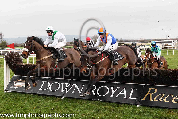 02nd Lisclogher Lad and B Browne 5 ( 1 , white, emerald green sash ) Trainer - P W Flynn , Owner - Donagh McDonnell  Miss C Howes