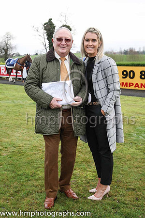 Derek McKeague and Leah Beattie at Down Royal on Boxing Day 2018