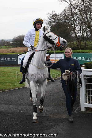 06th Call Me Bubbles and Mr N McParlan 3 ( 6 , white, yellow pane; ) Trainer - C A McBratney , Owner - Cathal M McGovern